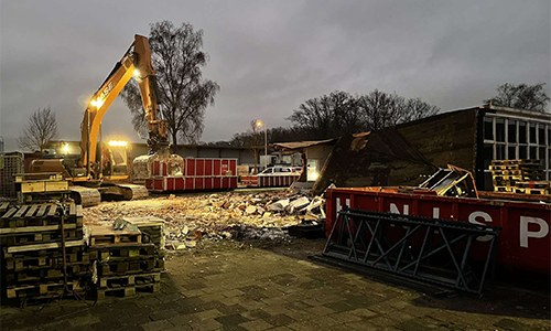 sloopwerkzaamheden oomencontainers