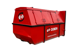 10m3 gesloten container oomen
